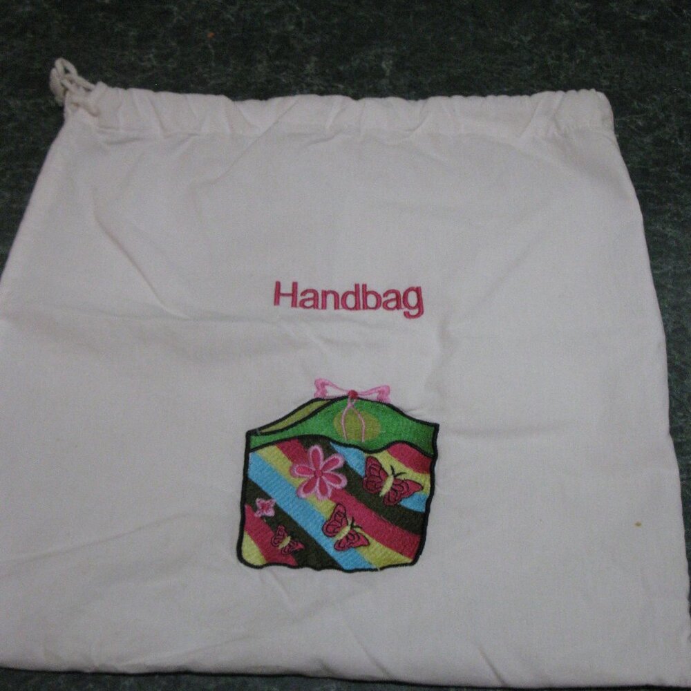 Lily Juliet drawstring embroidered bag